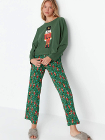 Пижама Trendyol модель THMAW23PT00318/Yesil Фото