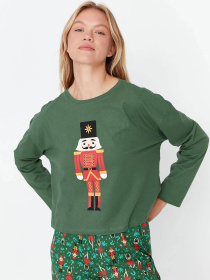 Піжама Trendyol модель THMAW23PT00318/Yesil Фото