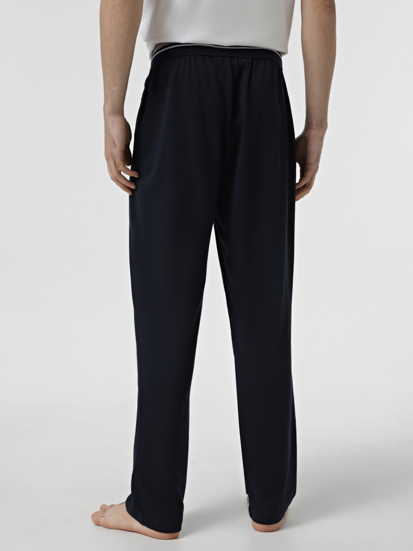 Низ піжами Trendyol модель TMNAW25PJ00016/Lacivert-Gri Фото