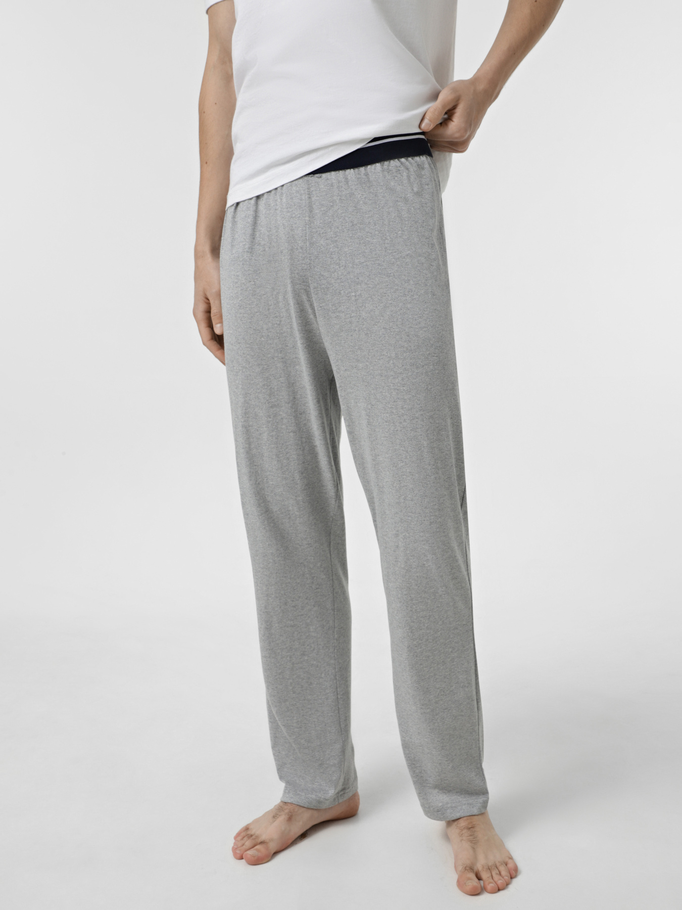 Низ піжами Trendyol модель TMNAW25PJ00016/Lacivert-Gri Фото