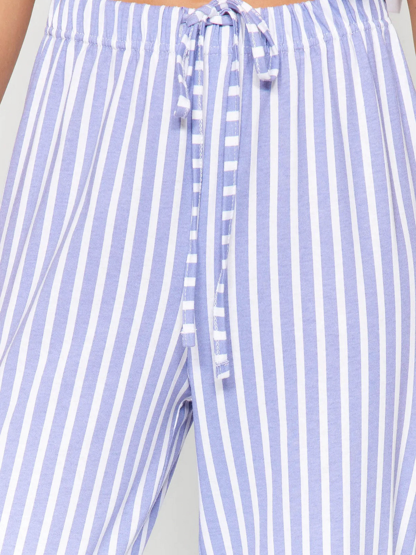 Низ пижамы Trendyol модель THMAW24PJ00001/Beyaz-Mavi Фото