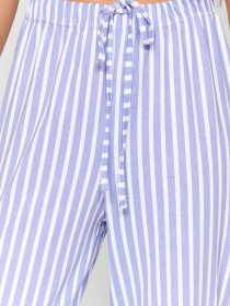 Низ піжами Trendyol модель THMAW24PJ00001/Beyaz-Mavi Фото