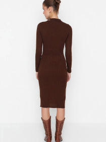 Сукня міді Trendyol модель TWOAW22EL1376/Kahverengi Фото