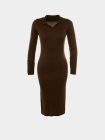 Сукня міді Trendyol модель TWOAW22EL1376/Kahverengi Фото