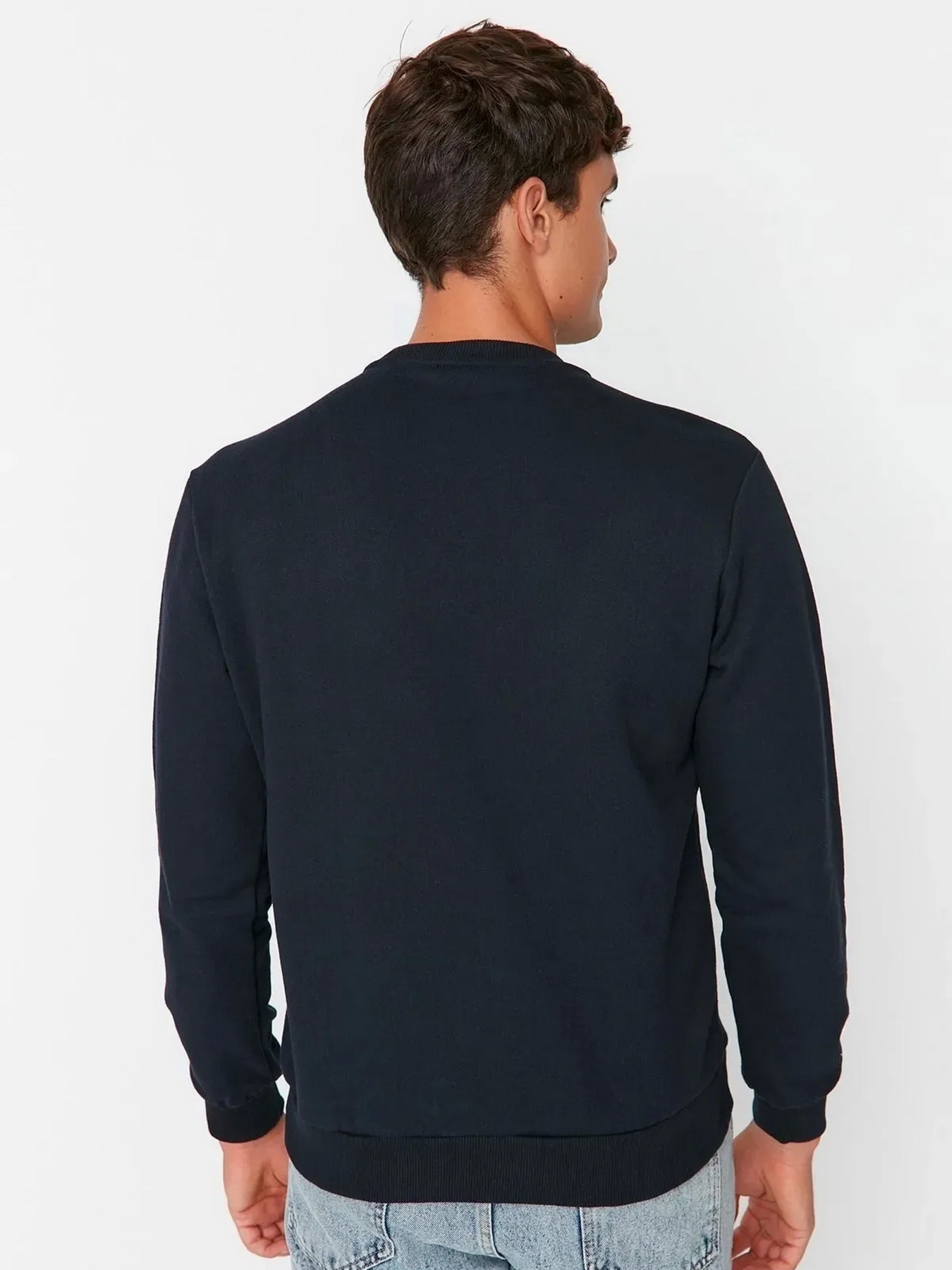 Світшот Trendyol модель TMNAW21SW1208/Lacivert Фото