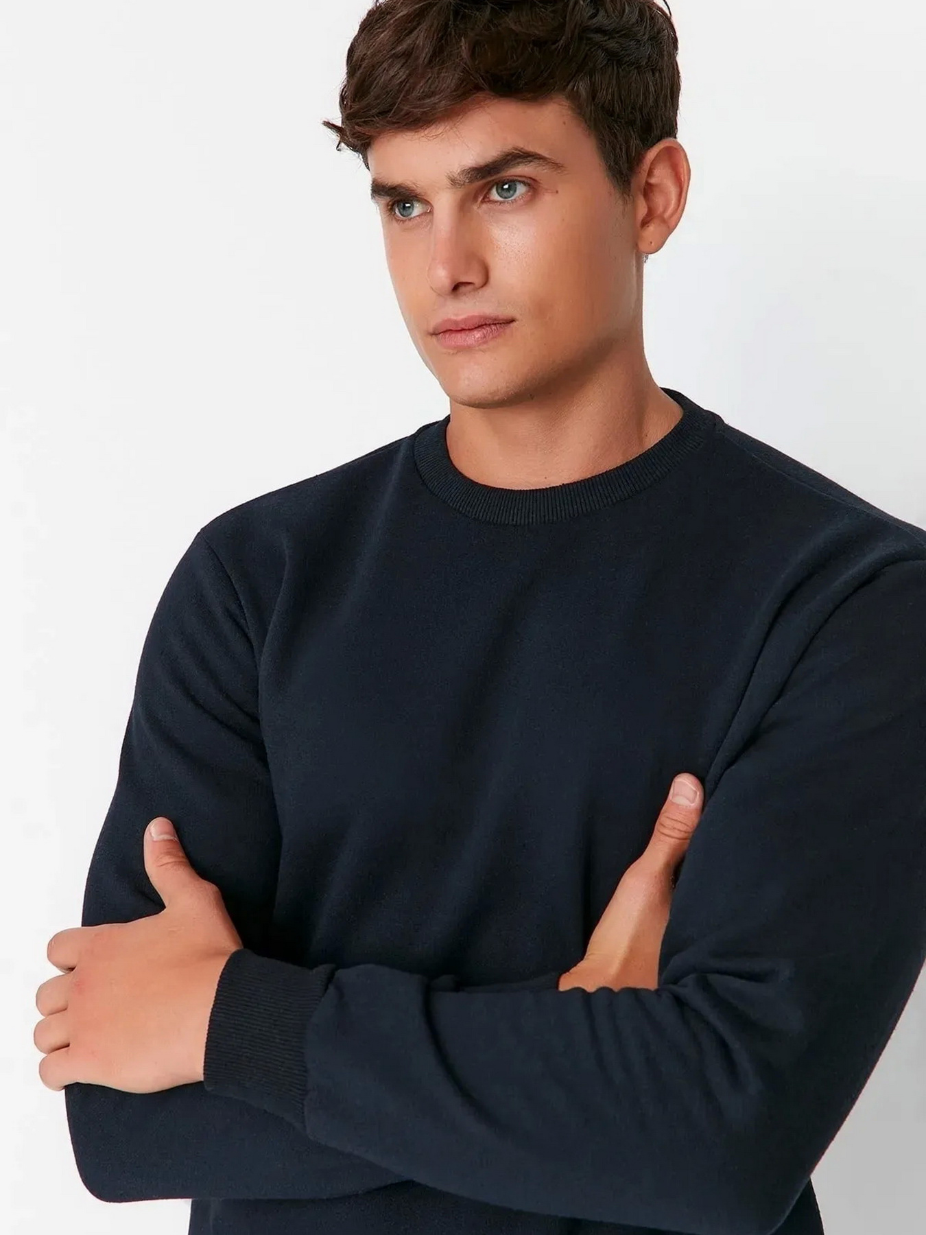 Світшот Trendyol модель TMNAW21SW1208/Lacivert Фото