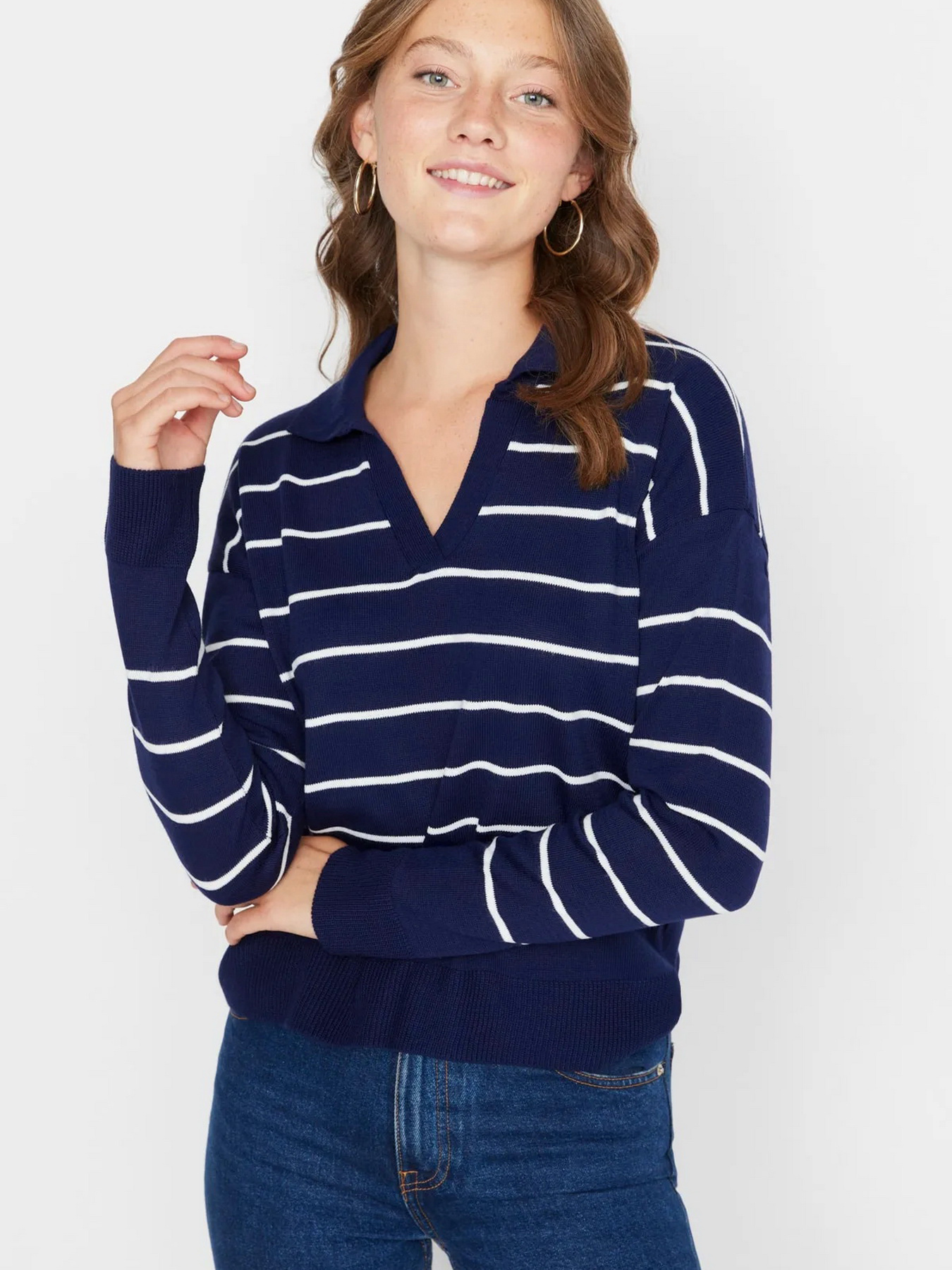 Джемпер Trendyol модель TWOAW22KZ0735/Lacivert Фото