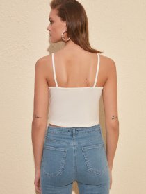 Топ Trendyol модель TWOSS19BX0099/Beyaz Фото