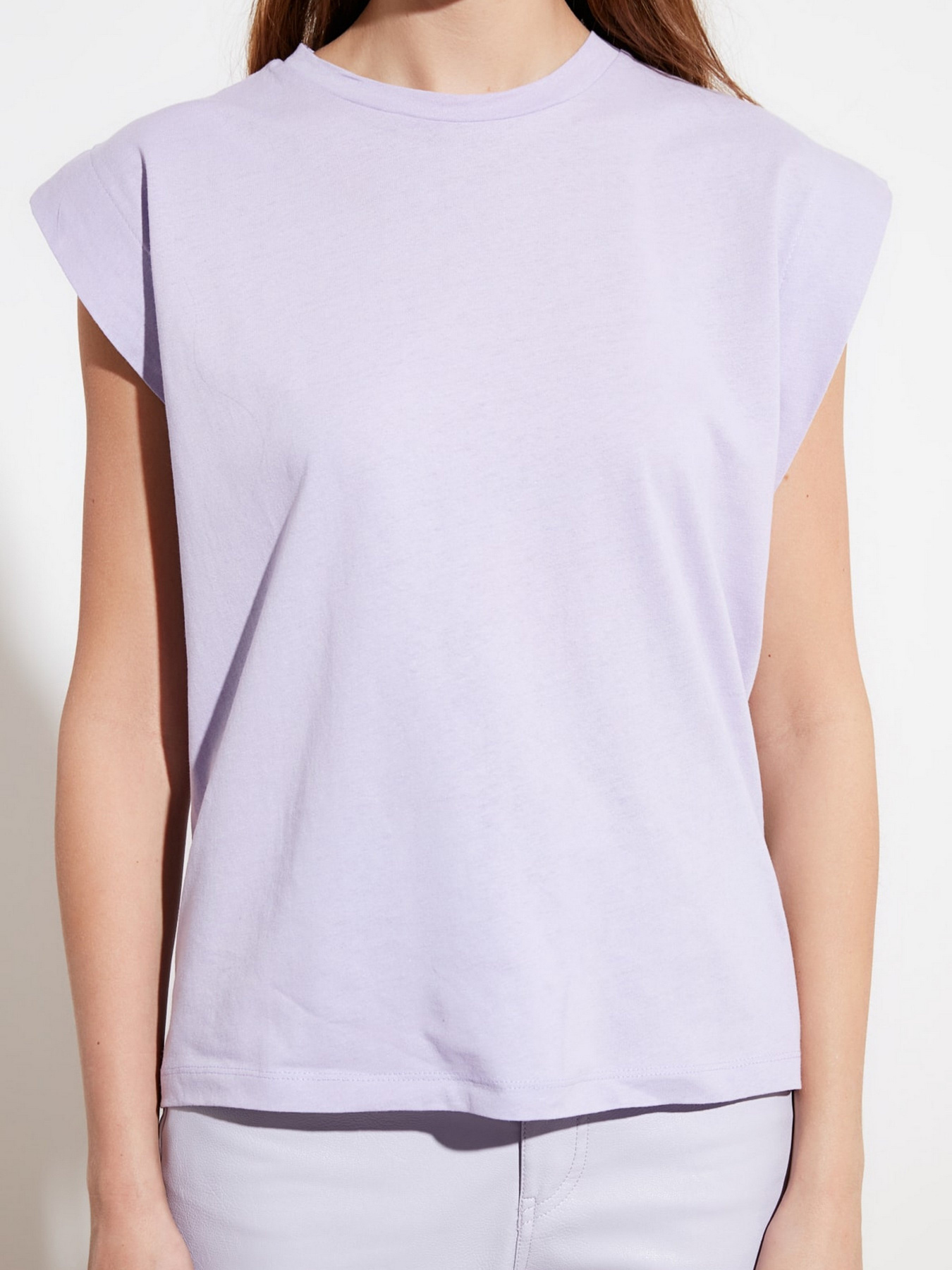 Футболки и поло Trendyol модель TWOSS20TS0021/Lila Фото