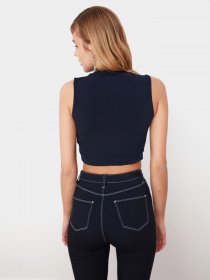 Топ Trendyol модель TWOSS21BZ0154/Lacivert Фото