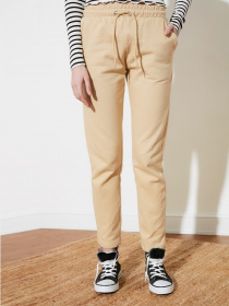 Спортивні штани Trendyol модель TWOSS21EA0084/Bej Фото