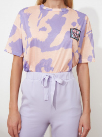 Футболки и поло Trendyol модель TWOSS20TS0787/Lila Фото