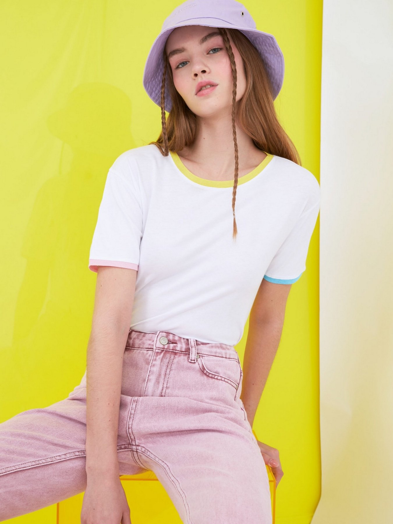 Футболка Trendyol модель TWOSS21TS0840/Beyaz Фото