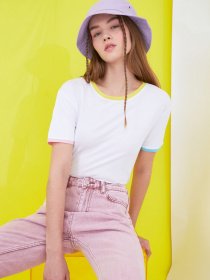 Футболка Trendyol модель TWOSS21TS0840/Beyaz Фото