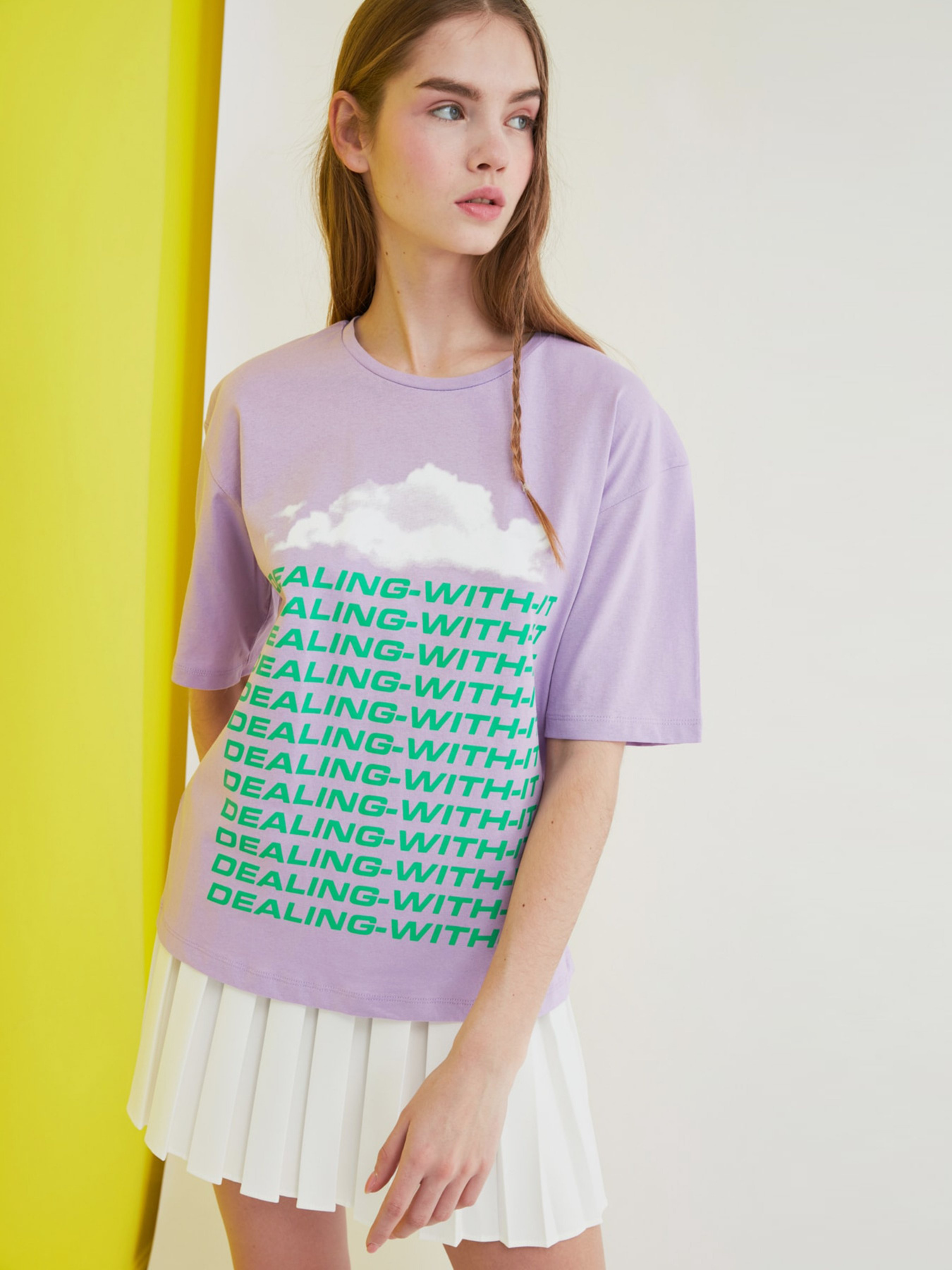 Футболки и поло Trendyol модель TWOSS21TS0368/Lila Фото