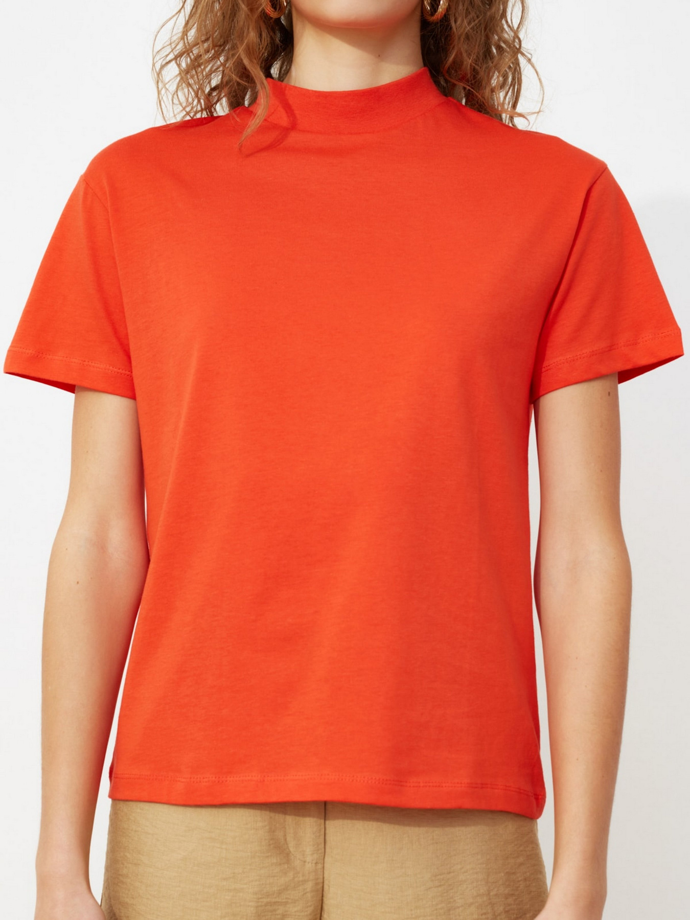 Футболки и поло Trendyol модель TWOAW20TS0096/Kirmizi Фото