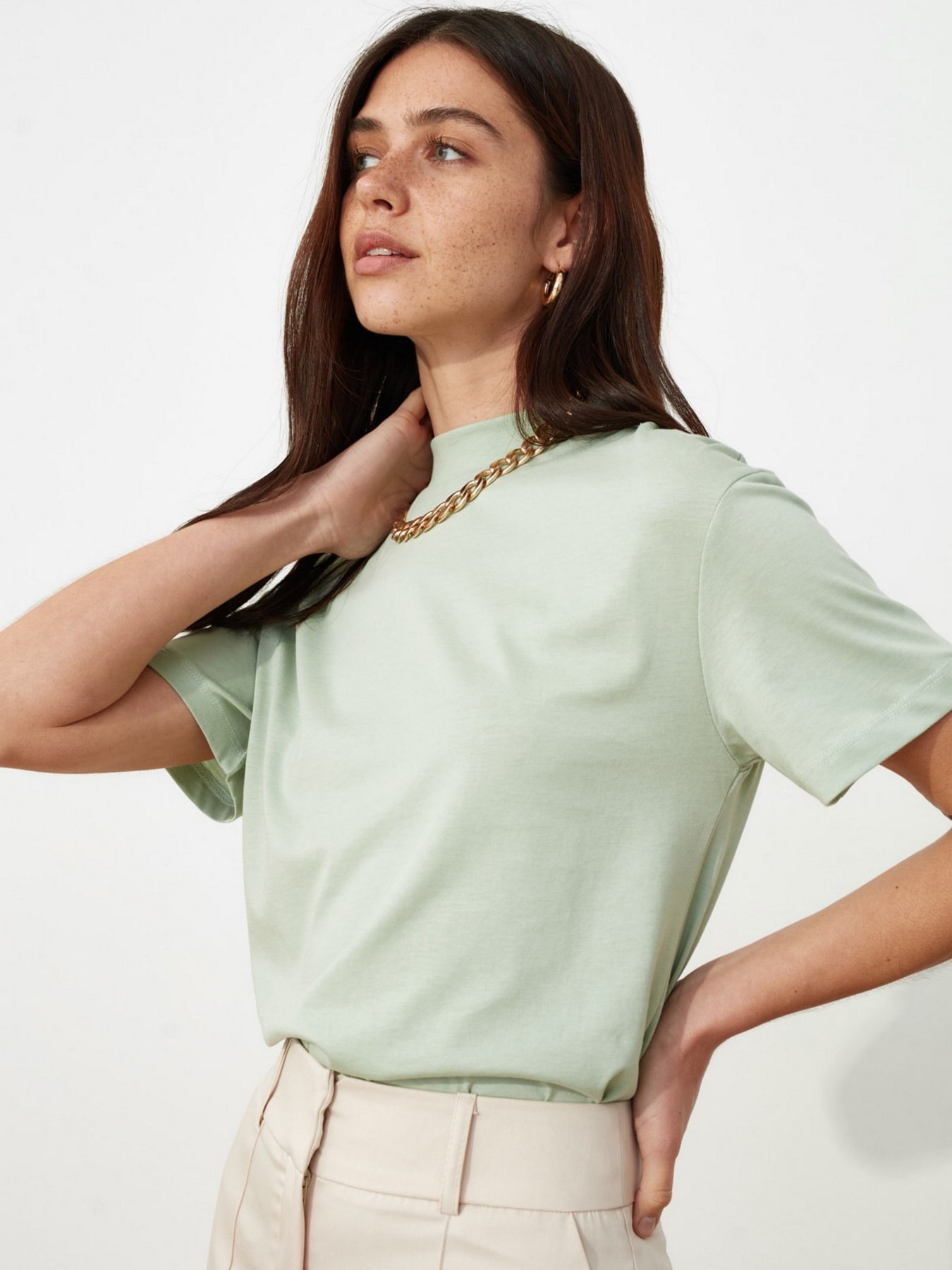 Футболки і поло Trendyol модель TWOAW20TS0096/Mint Фото