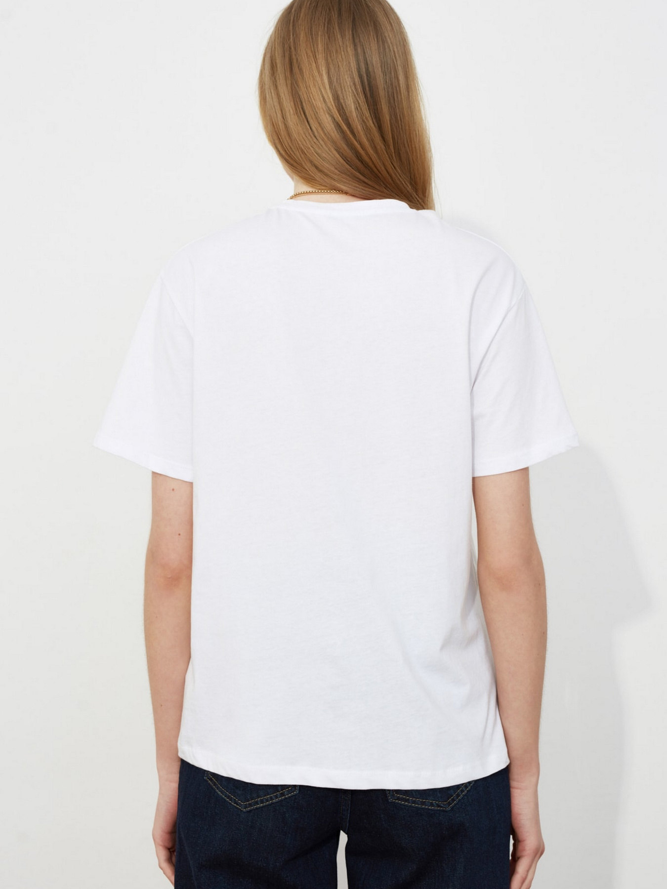 Футболки и поло Trendyol модель TWOSS20TS1512/Beyaz Фото