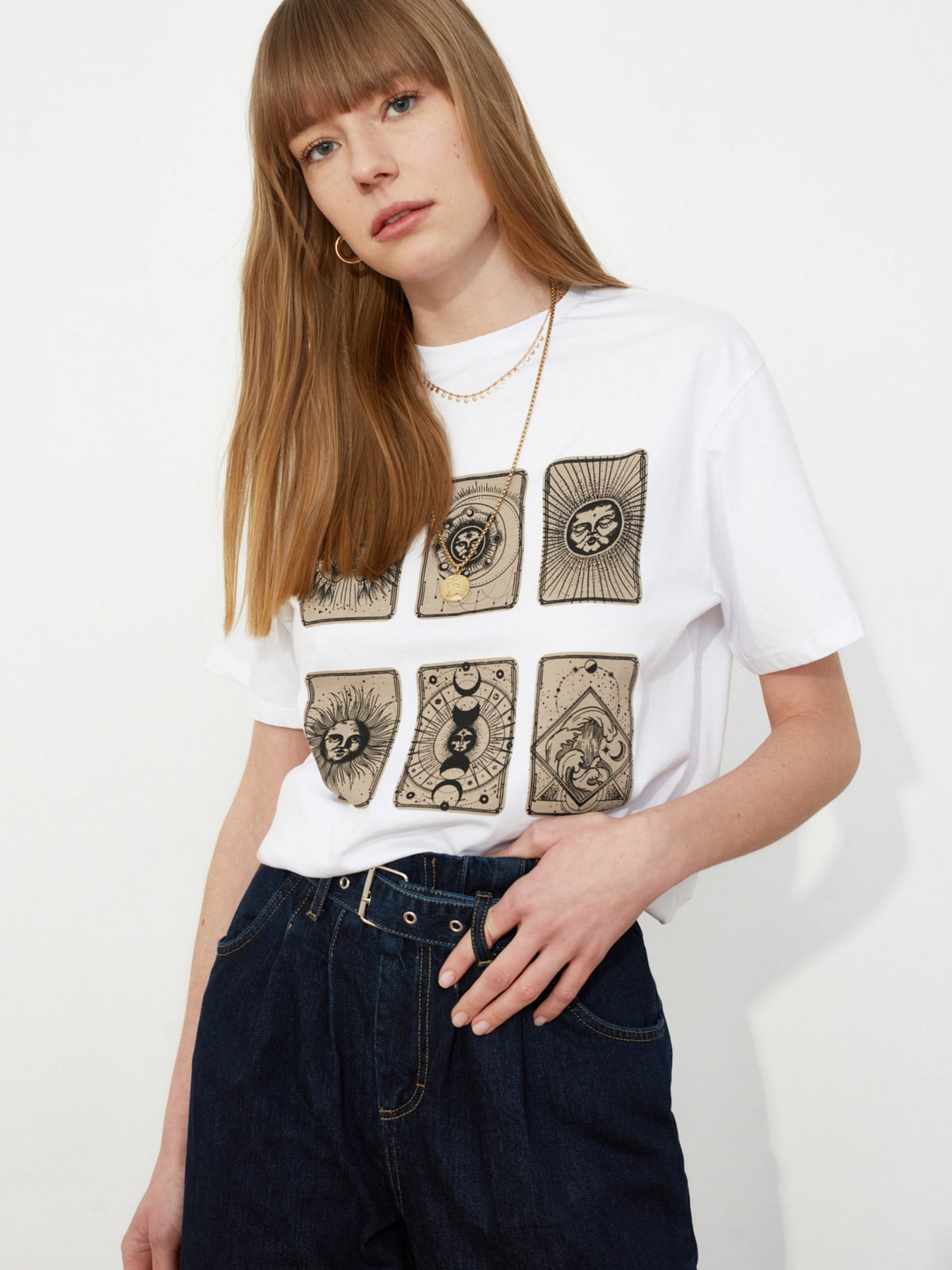 Футболки и поло Trendyol модель TWOSS20TS1512/Beyaz Фото