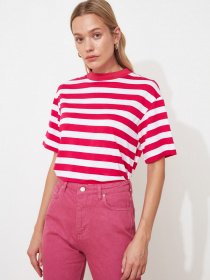 Футболки и поло Trendyol модель TWOSS21TS1204/Pembe Фото