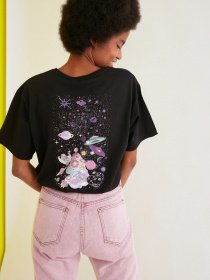 Футболки и поло Trendyol модель TWOSS21TS1735/Siyah Фото