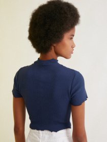 Топ Trendyol модель TWOSS21BZ1182/Lacivert Фото