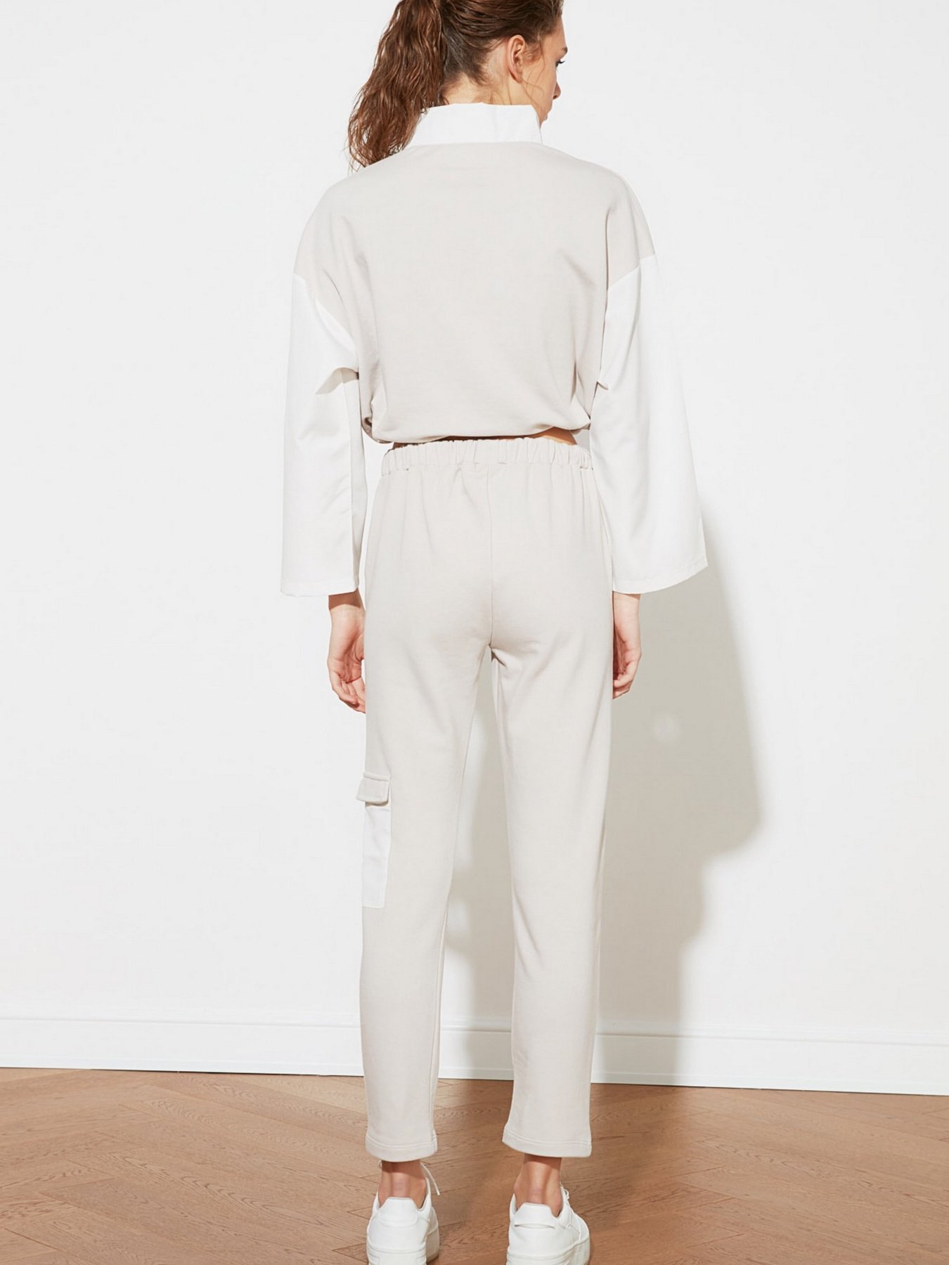 Штаны спортивные Trendyol модель TWOSS21EA0091/Bej Фото