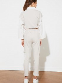 Штаны спортивные Trendyol модель TWOSS21EA0091/Bej Фото