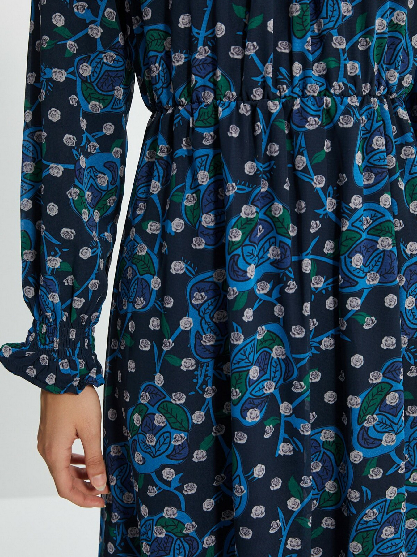 Платье миди Trendyol модель TCTAW22EB0032/Mavi Фото