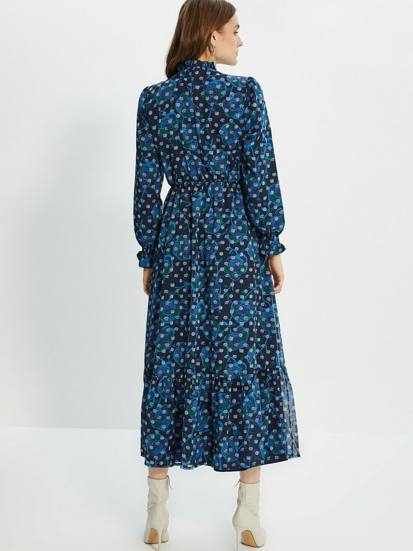 Платье миди Trendyol модель TCTAW22EB0032/Mavi Фото