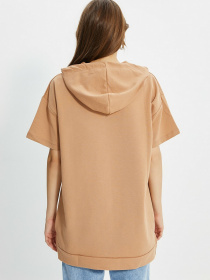 Футболка Trendyol модель TCTAW22TW0022/Bej Фото