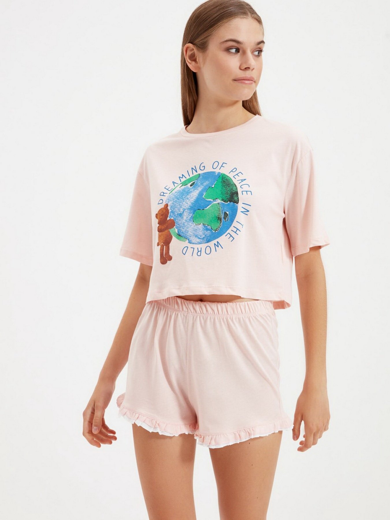 Піжама Trendyol модель THMSS21PT1453/Pembe Фото