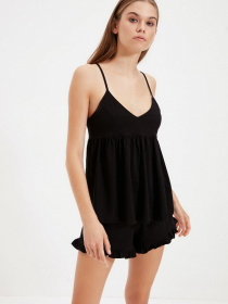 Пижама Trendyol модель THMSS21PT1454/Siyah Фото