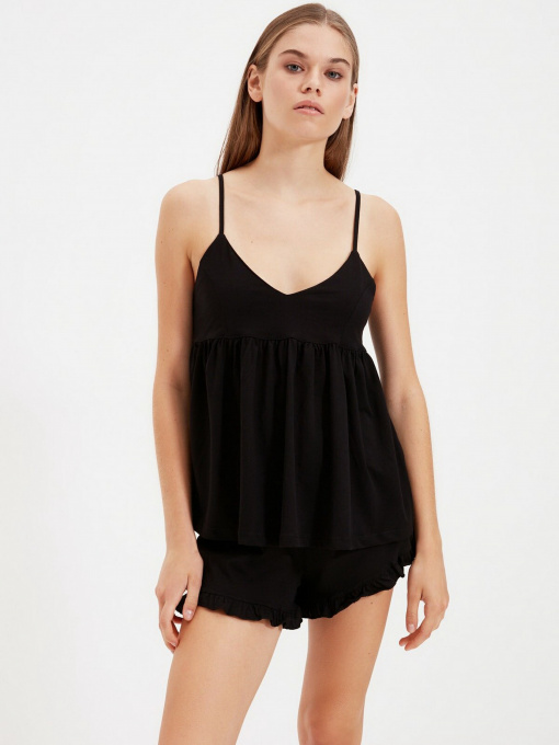 Пижама Trendyol модель THMSS21PT1454/Siyah Фото