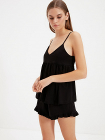 Піжама Trendyol модель THMSS21PT1454/Siyah Фото