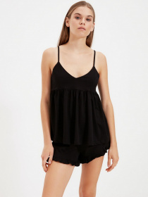 Піжама Trendyol модель THMSS21PT1454/Siyah Фото