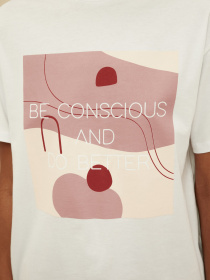 Футболки и поло Trendyol модель TWOSS21TS1415/Beyaz Футболки и поло Trendyol модель TWOSS21TS1415/Beyaz Фото