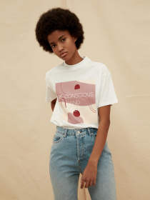 Футболки и поло Trendyol модель TWOSS21TS1415/Beyaz Футболки и поло Trendyol модель TWOSS21TS1415/Beyaz Фото