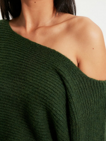 Джемпер Trendyol модель TWOAW20FV0054/Zumrut Yesili Джемпер Trendyol модель TWOAW20FV0054/Zumrut Yesili Фото