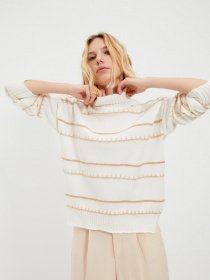 Джемпер Trendyol модель TWOAW20FV0075/Ekru Джемпер Trendyol модель TWOAW20FV0075/Ekru Фото