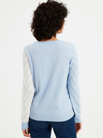 Джемпер Trendyol модель TWOAW20GO0013/Acik Mavi Джемпер Trendyol модель TWOAW20GO0013/Acik Mavi Фото
