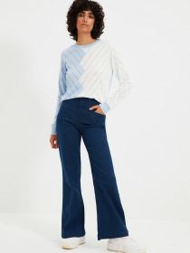 Джемпер Trendyol модель TWOAW20GO0013/Acik Mavi Джемпер Trendyol модель TWOAW20GO0013/Acik Mavi Фото