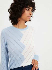 Джемпер Trendyol модель TWOAW20GO0013/Acik Mavi Джемпер Trendyol модель TWOAW20GO0013/Acik Mavi Фото