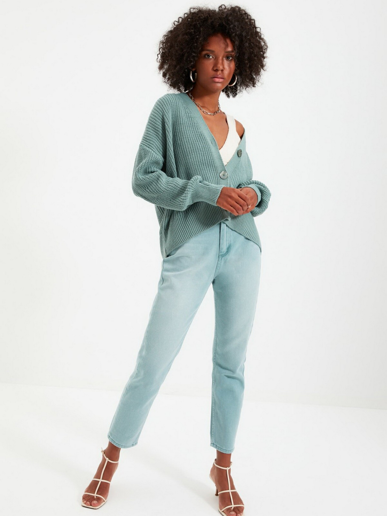 Кардиган Trendyol модель TWOAW20HI0215/Mint Фото