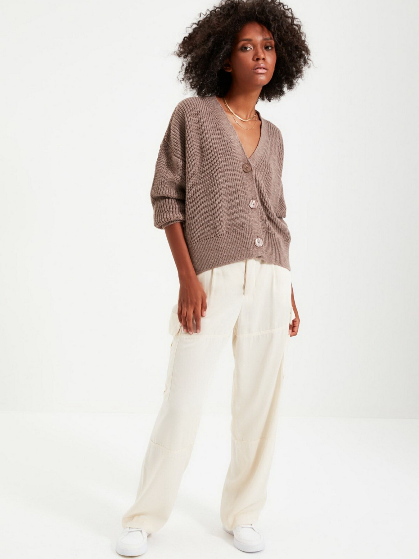 Кардиган Trendyol модель TWOAW20HI0215/Vizon Фото