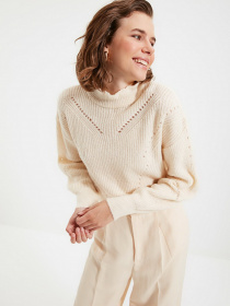 Джемпер Trendyol модель TWOAW20KZ0038/Ekru Фото