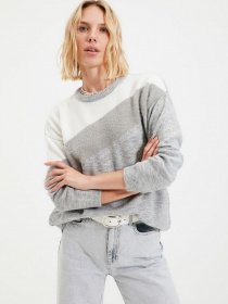 Джемпер Trendyol модель TWOAW20KZ0082/Gri Фото