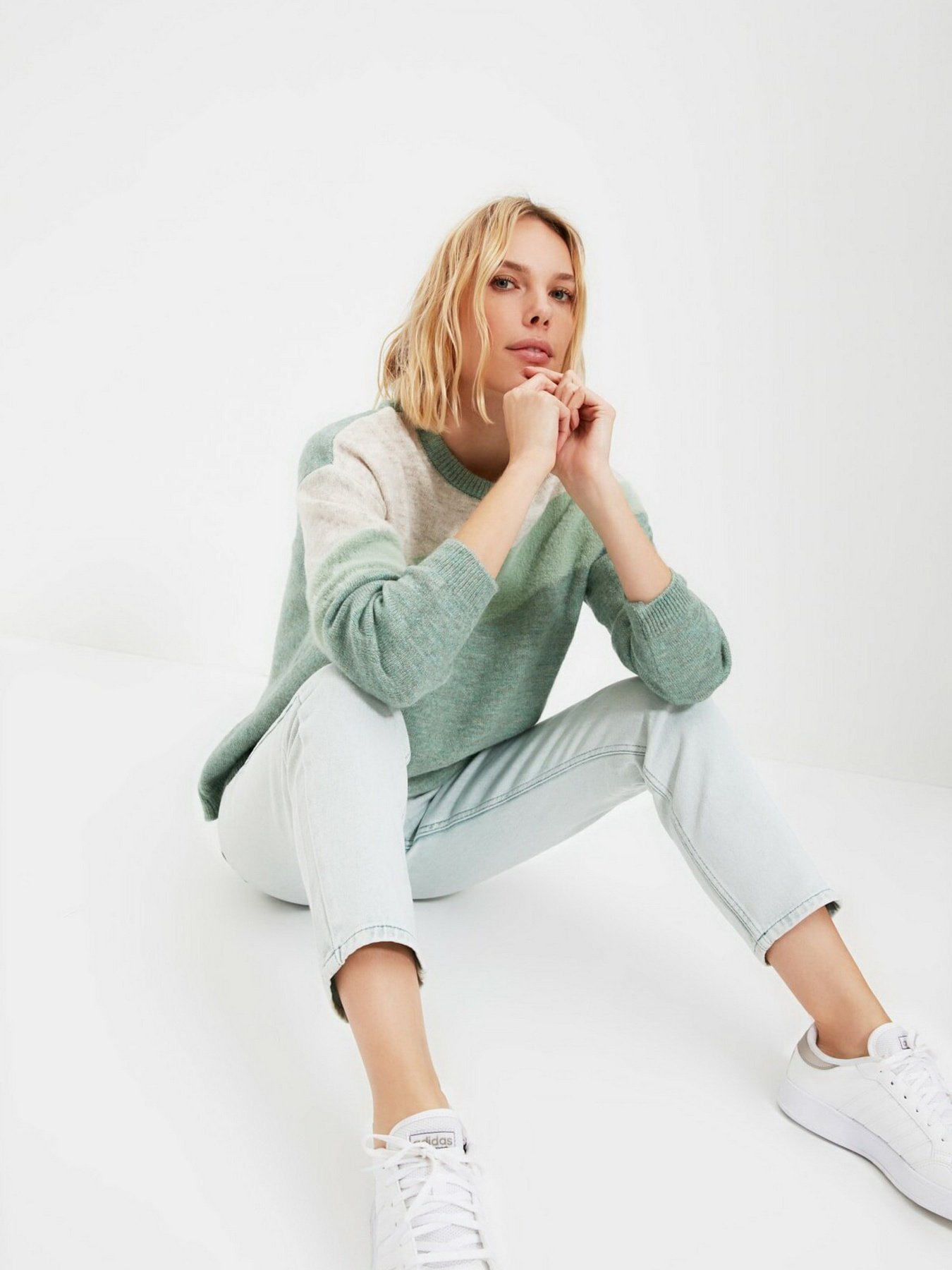 Джемпер Trendyol модель TWOAW20KZ0082/Mint Фото