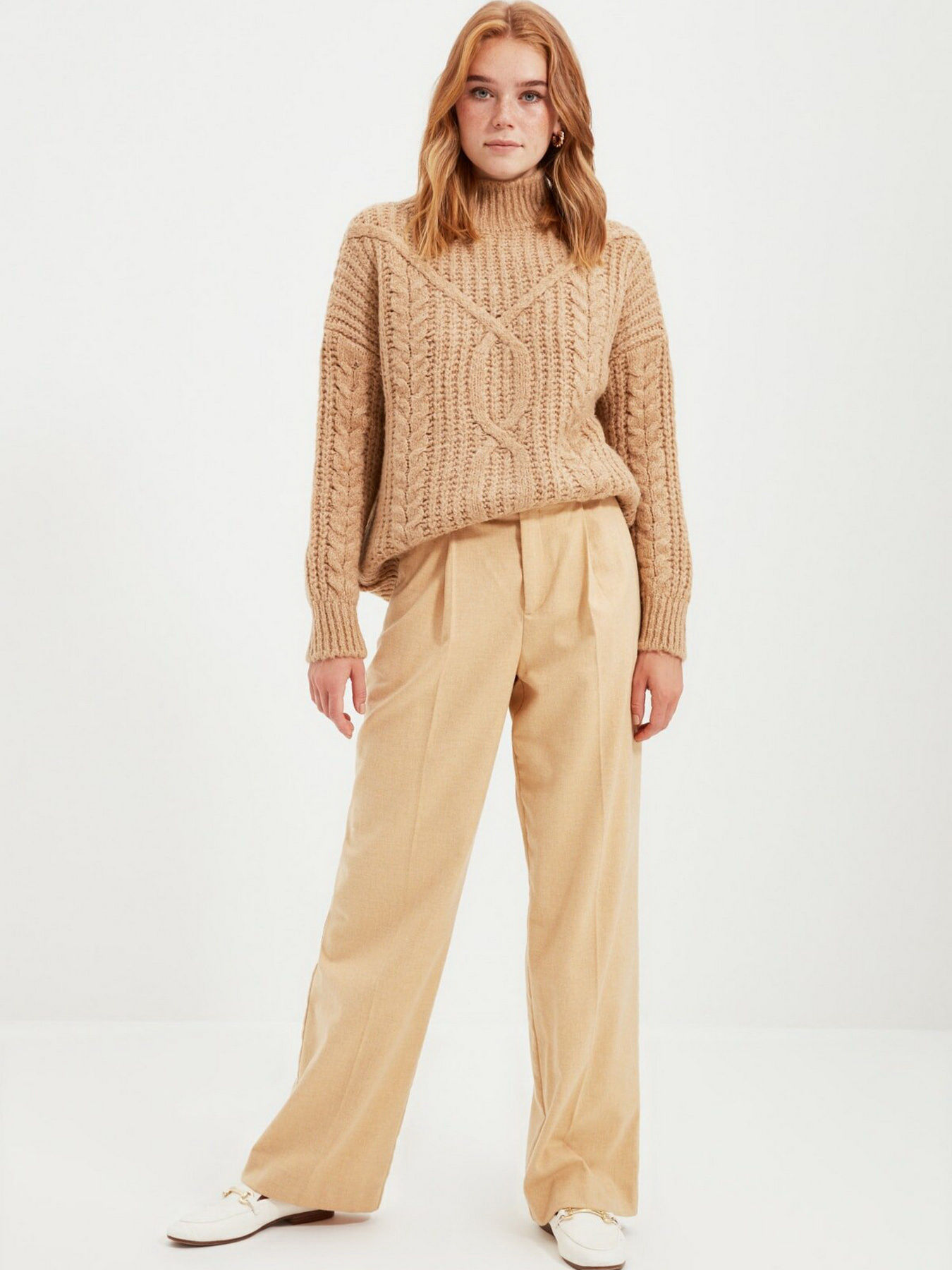 Джемпер Trendyol модель TWOAW20KZ0171/Camel Фото