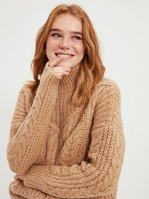 Джемпер Trendyol модель TWOAW20KZ0171/Camel Фото